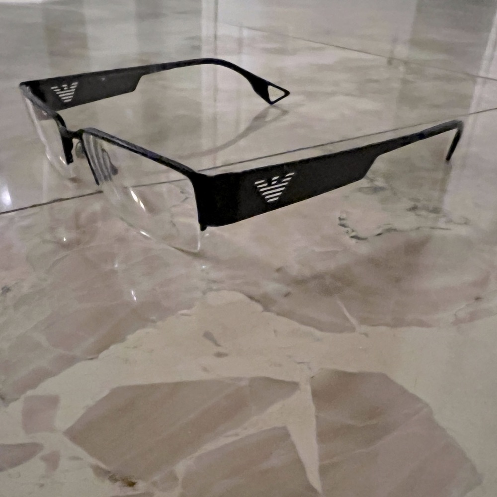 Emporio Armani prescription glasses. Original case included.